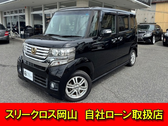N-BOXカスタム G Lパッケージ パワースライドドア・純正ナビ・1年保証