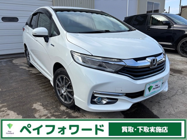 シャトル 1.5 ハイブリッド X 4WD 衝突軽減 LEDライト 誤発進機能 夏冬T