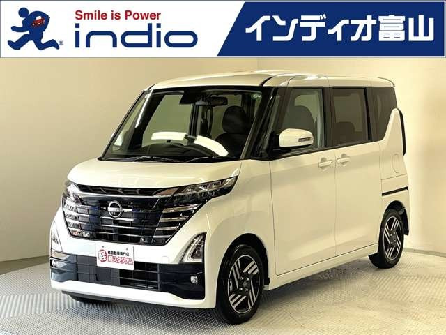 ルークス ハイウェイスターX ワンオーナー車 アラウンドビュー LED