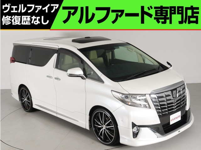 アルファード 3.5 GF 4WD 禁煙 JBL サンル-フ モデリスタ 22インチAW