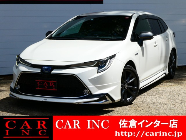 カローラツーリング 1.8 ハイブリッド W×B モデリスタ Tセーフティー HUD BSM