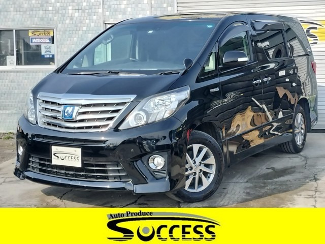 アルファードハイブリッド 2.4 SR 4WD 本州仕入れ 8インチナビ フリップダウン