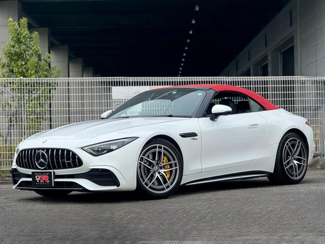 SLクラス AMG SL43 (BSG搭載モデル) 右ハンドル 赤幌 ヘッドアップディスプレイ