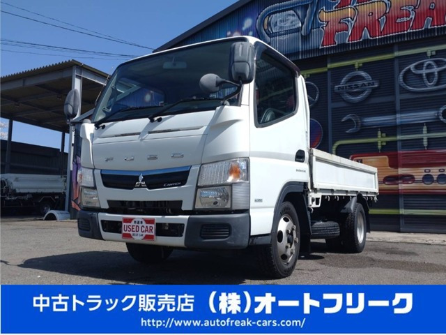 キャンター  2トン平ボディ オートマ車 全低床