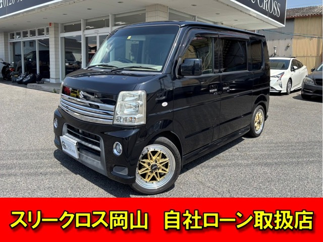 エブリイワゴン PZターボ ワンオーナー・WORKアルミ・ローダウン!