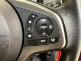 ハンドルにHondaセンシング系のクルーズコントロールやレーンキープアシストなどの操作スイッチが装備されています。ハンドルから手を離さず安全に操作できます。
