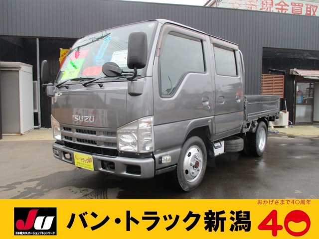 エルフ  3.0 ダブルキャブ フルフラットロー ディーゼルターボ 4WD