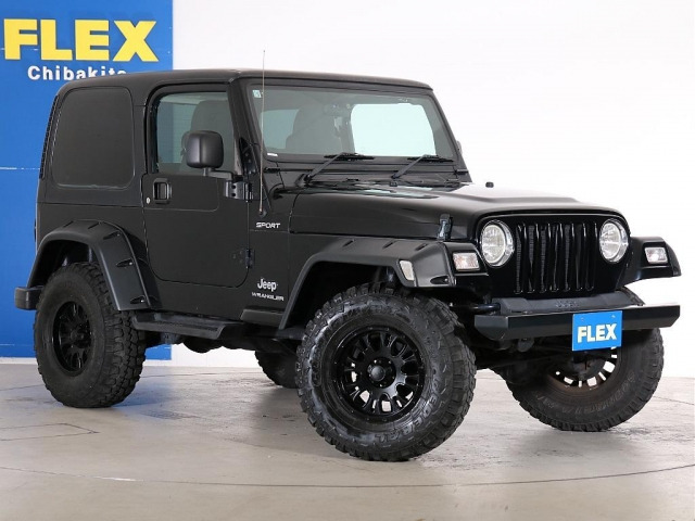 独特な クライスラージープ ラングラー の 4WD ソフトトップ スポーツ その他