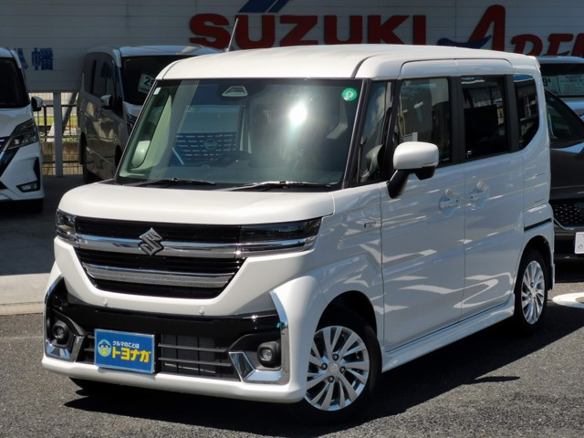 スペーシアカスタム ハイブリッド(HYBRID)  GS DSBSII 純正アルミ ワンオーナー