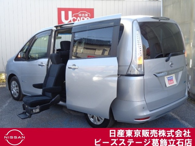 セレナ 2.0 20X S-HYBRID アンシャンテ セカンドスライドアップシート 