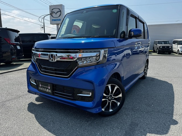 N-BOXカスタム G スロープ L ホンダセンシング 車いす専用装備装着車 純正ナビ/片側...