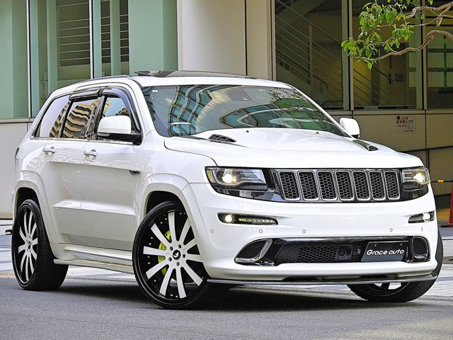グランドチェロキー SRT8 4WD SARONA製エアロ FORGIATO24in KOOKSマフラ-