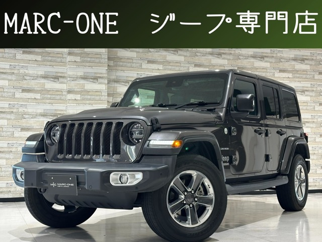 ラングラー アンリミテッド サハラ 3.6L 4WD 1年保証付  AppleCarplay 黒革 ACC