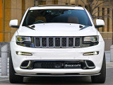 グランドチェロキー SRT8 4WD SARONA製エアロ FORGIATO24in KOOKSマフラ-
