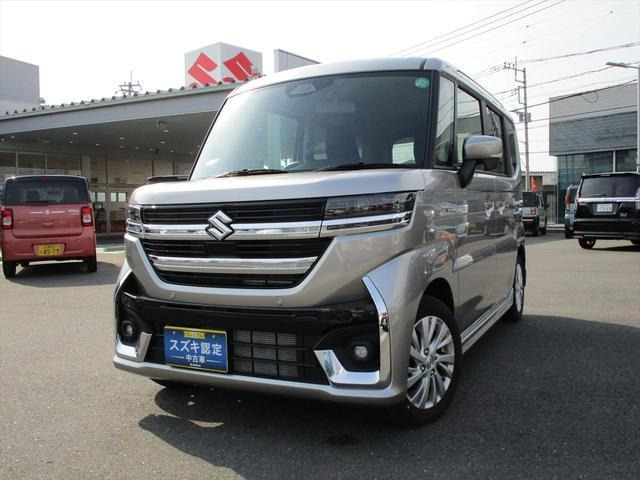 スペーシアカスタム ハイブリッド(HYBRID)  GS 電動パーキング