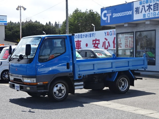 キャンター 4.2 ダンプ 全低床 DX ディーゼル 4WD 