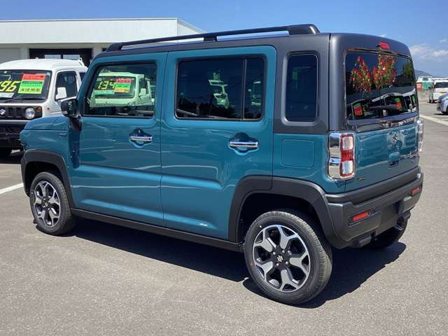 ハスラーJスタイル オフブルー　 大・中・少 スズキ ハスラー JスタイルII 届出済未使用車の中古車｜グー