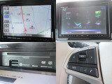 現在では必需品のナビが装備されています。オーディオはAM・FMラジオ・Bluetooth・CD・SDカード・ワンセグTVが使えます。快適ドライブの強い味方です!