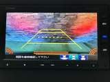 リアカメラがついているので、駐車や後進の際にとても便利です♪