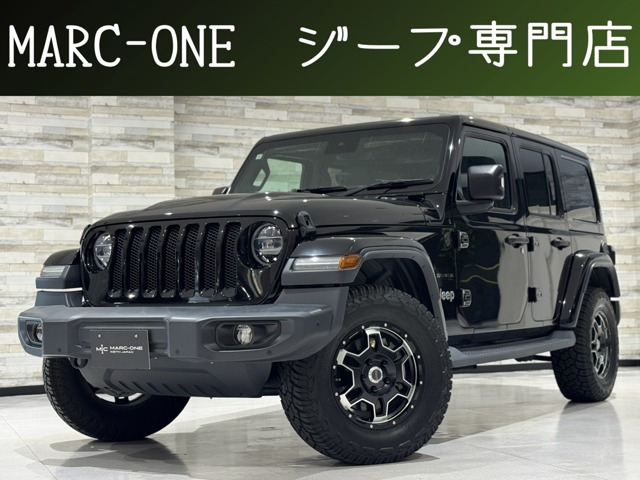 ラングラー アンリミテッド サハラ 3.6L 4WD 1年保証付  AppleCarplay 黒革 ACC DTV