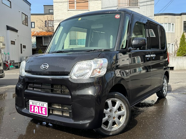 タント X 4WD 両側パワースライドドア プッシュスタート