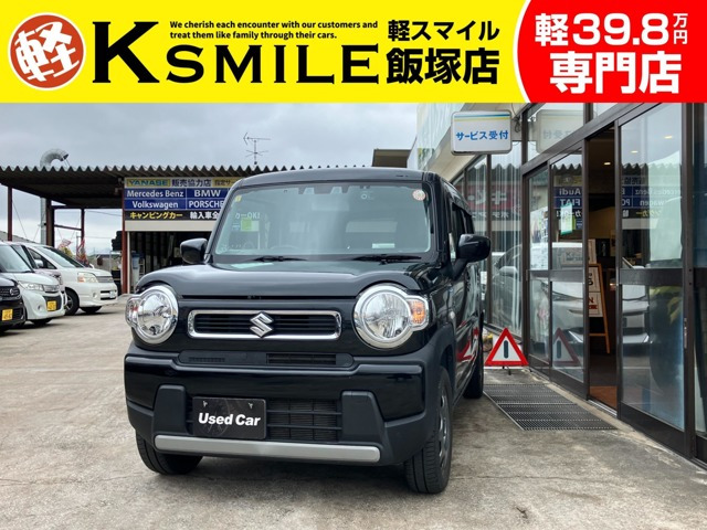 ハスラー ハイブリッド(HYBRID) Gターボ 禁煙車・社外7型ナビ・衝突軽減・ETC