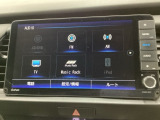 ナビゲーションはフルセグTV、インターナビ対応のGathers純正メモリーナビを搭載しています。Bluetoothオーディオ機能がありますので、スマートフォンなどの音楽も再生できます。