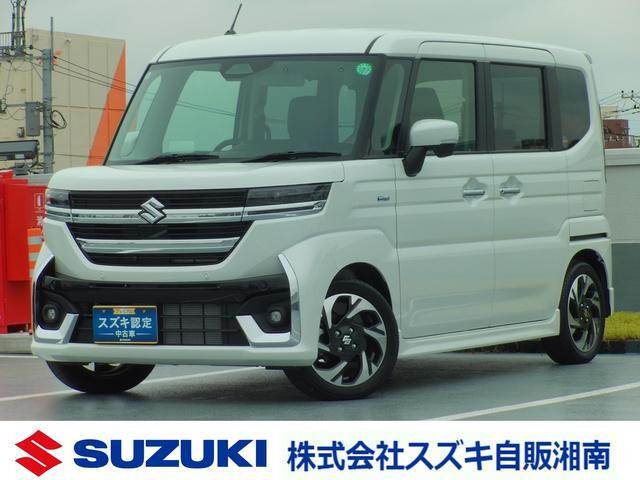 中古車 スズキ スペーシアカスタム ハイブリッド(HYBRID) XSターボ 4WD  