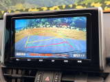 【バックカメラ】駐車時に後方がリアルタイム映像で確認できます。大型商業施設や立体駐車場での駐車時や、夜間のバック時に大活躍!運転スキルに関わらず、今や必須となった装備のひとつです!