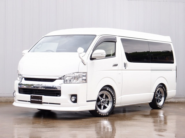 ハイエース 2.7 GL ロング ファインテックツアラー XF11Z地デジナビ両側電動XR617AW ...