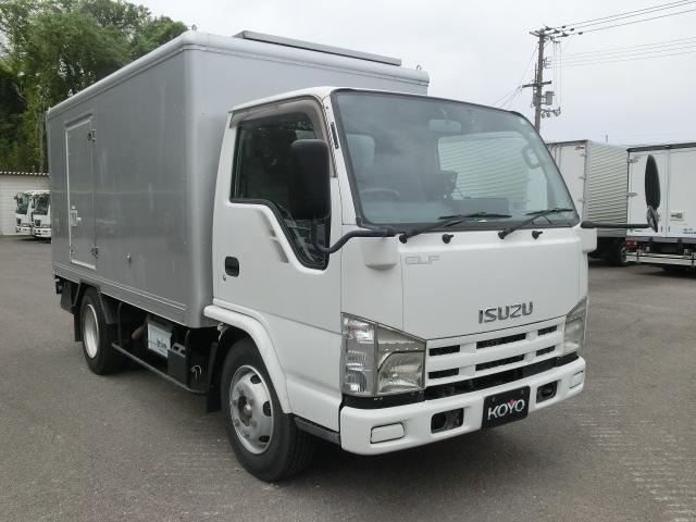 エルフ  電源車/MEIDEN製/三菱製別ディーゼルエンジン/6MT/60Hz/社外ナビ