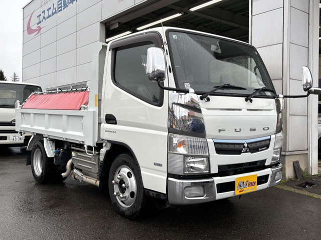 キャンター 3.0 強化ダンプ 全低床 ディーゼル 4WD 