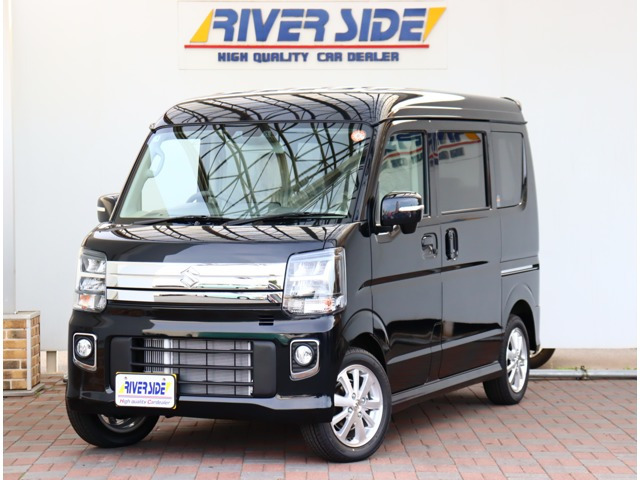 エブリイワゴン PZターボ 届出済未使用車 セーフティサポート LED