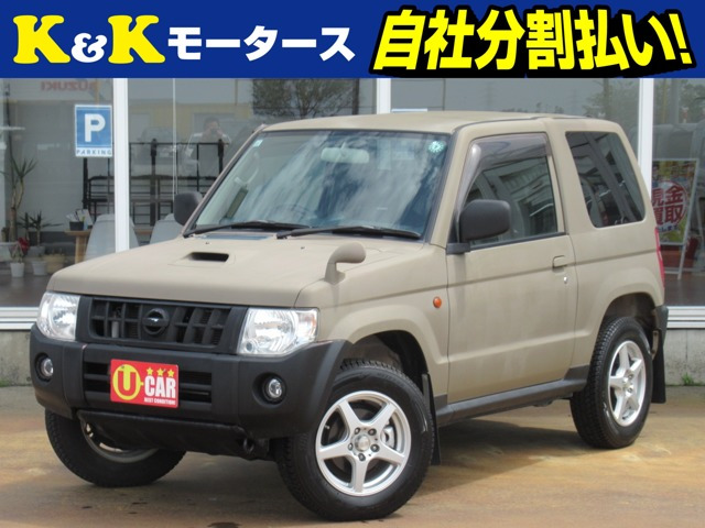 キックス RX 4WD ターボ 5速マニュアル 全塗装 キーレス ABS