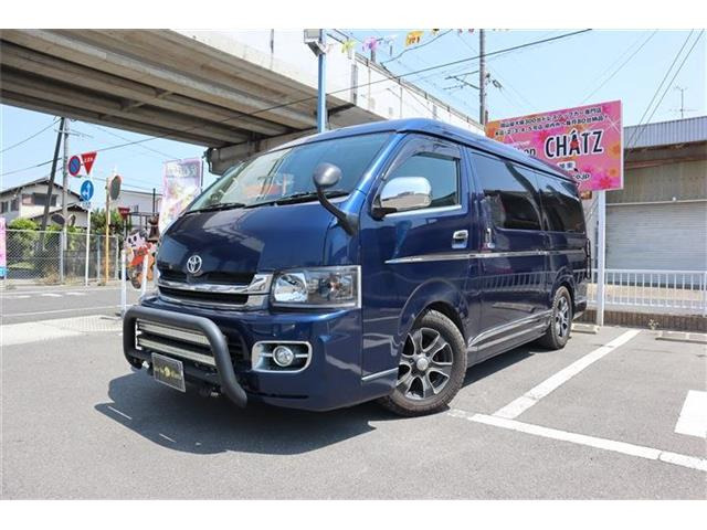 ハイエース 2.7 GL ロング ミドルルーフ 10人乗 外品グリルガード
