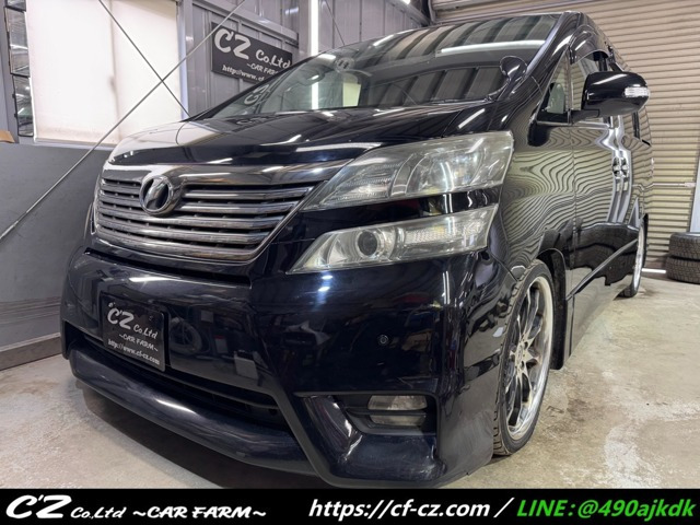 ヴェルファイア 2.4 Z プラチナセレクション 4WD 夏冬タイヤ 両側Pスライド Bluetooth