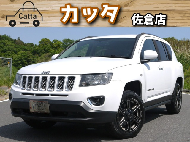 コンパス リミテッド 4WD 茶革シート/シートヒーター/ETC