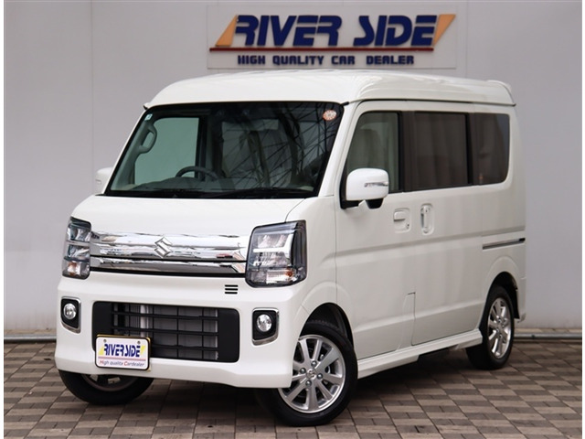 エブリイワゴン PZターボ ハイルーフ 届出済未使用車レーダーブレーキサポート