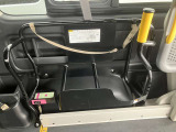 車いす収納スペースです。