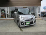 スペーシアカスタム XS ターボ デュアルカメラブレーキサポート 4WD 