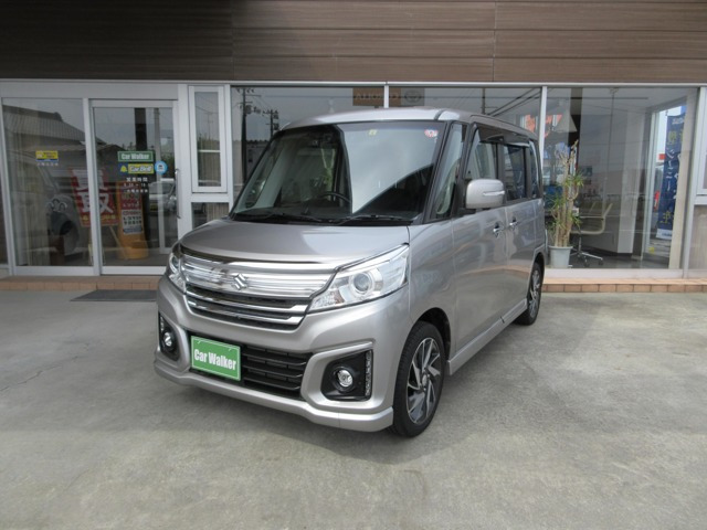 スペーシアカスタム XS ターボ デュアルカメラブレーキサポート 4WD 