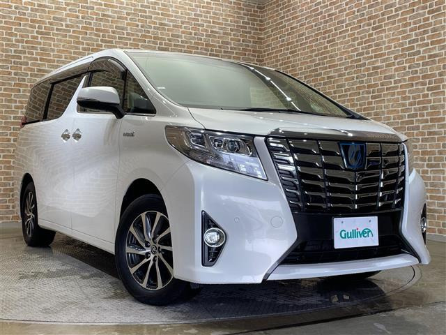 アルファードハイブリッド  エグゼクティブ ラウンジ 4WD 本革シート