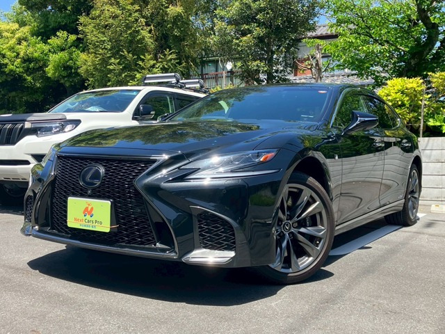 LS 500h Fスポーツ HUD 本革 温冷シート 追従クルコン