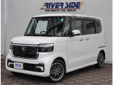 ホンダ N-BOXカスタム ターボ 9型ナビ全方位カメラETCドラレコ両側電動