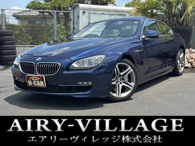 6シリーズクーペ 640i ユーザー買取車/SR/純正ナビ/レザーシート