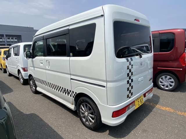 スズキ エブリイワゴン JPターボ ハイルーフ 4WD ナビ・バックカメラ