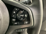 ハンドルにHondaセンシング系のクルーズコントロールやレーンキープアシストなどのスイッチが装備されています。ハンドルから手を離さず安全に操作できます。