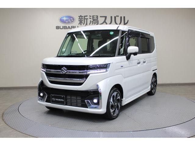 スペーシア  現行型ハイブリッドXS新潟県内販売Wセンサ