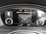 重厚感と安定感があり、同時にダイナミックさも備えるAudiの走り。機能やデザインが革新的なメーター。