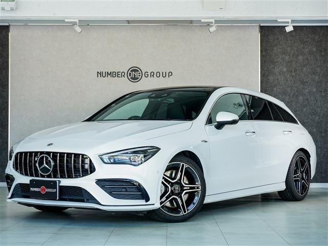 CLAシューティングブレーク AMG CLA35 4マチック 4WD 赤黒レザー AMGアドバンスドPKG...